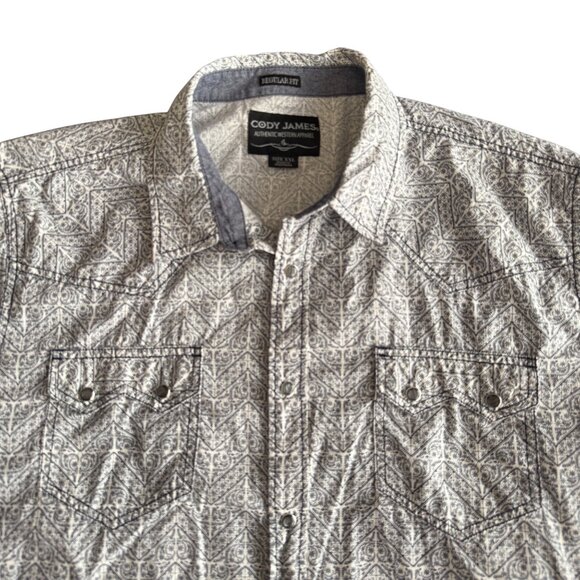 Cody James Authentic Western Regular Fit Shirt XXL Cotton - Picture 2 of 6